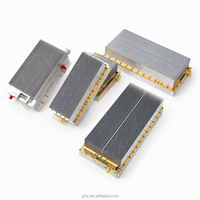 Module amplificateur de puissance RF haute efficacité 800-1240 MHz, sortie 13W/25W/50W, gain personnalisable 48dB, dissipateur thermique intégré, télécommande