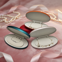 Fabrication en gros de mini boîtes à bijoux en cuir PU personnalisées avec logo, pour l'emballage, les cadeaux, les voyages, l'organisation