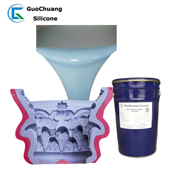 Khuôn Thạch Cao Làm Cao Su Silicone Rtv Lỏng