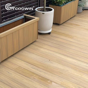 Hiện đại 3D dập nổi hạt gỗ ngoài trời decking thân thiện với da Wpc-không thấm nước bên ngoài bằng Gỗ nhựa composite decking - Product Image 2