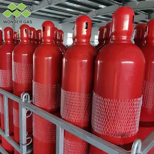 ISO9809-1 High Pressure Industrial 45KG 68L Seamless Steel Co2 Tank Gas Cylinder For Fire Extinguish