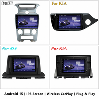 Panel de Navegación para Automóvil Kia, Radio Android con Pantalla Táctil, Reproductor de Video USB, Navegación Bluetooth Inalámbrica
