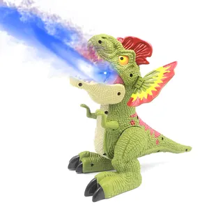 New Arrival Interesting Product Global Drone Touch RC Dancing Dinosaur with Spray Mist And Bright Lights Has Many Colors