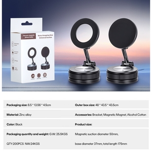 Hot bán xách tay 360 ° có thể điều chỉnh xoay chân không hấp phụ điện thoại di động chủ đứng cho xe ô tô nhựa bền thuận tiện - Product Image 4