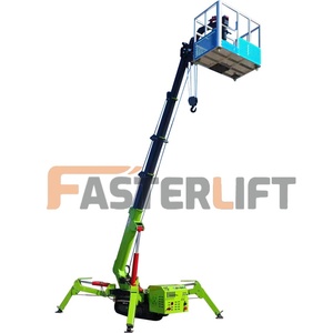 Grúa Araña Móvil de Doble Potencia Pequeña, Grúas Araña de 10m y 15m para Trabajos en Techos, Buena Calidad, con Certificado CE - Product Image 4