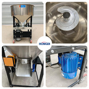 Mélangeur d'alimentation ferme fer inoxydable acier inoxydable mélange de poudre de petites particules revêtement de semences mélangeur multifonction - Product Image 5