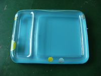 Plateau à sable gonflable en PVC personnalisé, bar à glace gonflable, bar à salades, plateau à glace