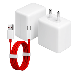 <span class=keywords><strong>Cargador</strong></span> Rápido de 80W con Cable Tipo-C de 1M y Salida de 5V/1A para 15/15R/13/13R/13S/12/12R/11/11R - Compatible con <span class=keywords><strong>Dash</strong></span>/Vooc - Product Image 1