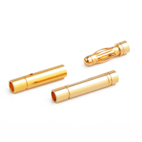 Connecteur mâle femelle 3MM Fiche banane 3mm plaqué or Moteur sans balais Réglage électrique