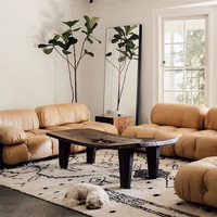 Canapé simple en tissu Mario Bellini, fauteuil de loisirs, combinaison libre, populaire auprès des partenaires