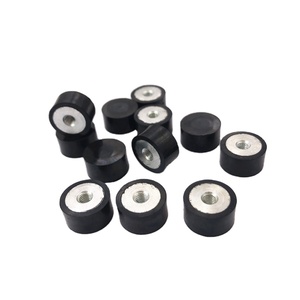 ตัวแยกการสั่นสะเทือนบัฟเฟอร์<span class=keywords><strong>ยาง</strong></span>กลมแบบติดตั้งยางแบน - Product Image 1