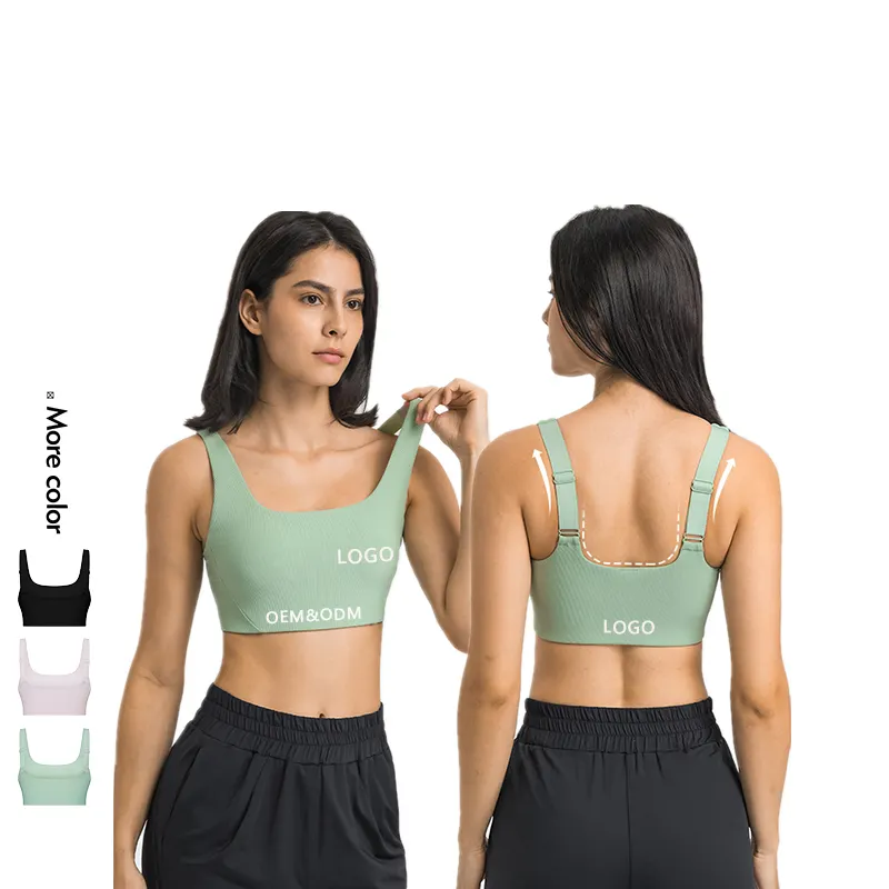 Xsunwing fashion high neck adjustable sports bra strappy female comfortable ladies sexy backless body shaper bra strap elastic