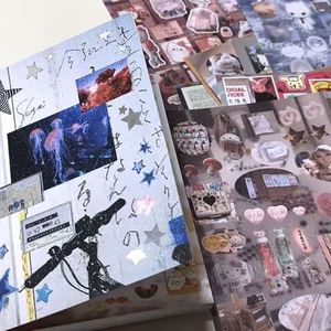 Libro de Pegatinas de Colores Creativos, Material Decorativo DIY, Pegatinas Estilo INS para Niños - Product Image 5