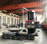 Machine à percer horizontale à affichage numérique TPX6113 pour le fraisage, le perçage et le taraudage de pièces lourdes de type boîte (certifiée CE)