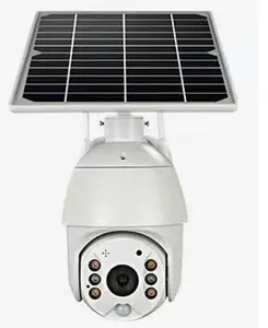 Cámara PTZ solar WIFI para exteriores, inalámbrica, impermeable, sistema de cámara CCTV