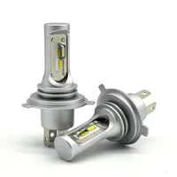 नई आगमन सुपर उज्ज्वल उच्च कम बीम एलईडी प्रकाश ऑटो कार Headlamp किट H4 हेडलाइट बल्ब का नेतृत्व किया