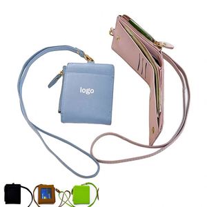 Japanese Style Multi-Function Two-fold Wallet <b>Cute</b> Waterproof PU Hanging Coin <b>Purse</b> with Zipper for Instagram Card Multi-card ID - Product Image 1