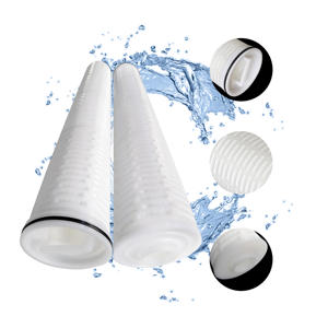 Elemento Filtrante Plegado de PP de 1 Micrón, Cartucho de Filtro de Gran Flujo de 40 Pulgadas para Filtración Industrial - Product Image 1
