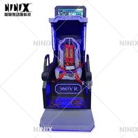 Metaverse sur parc Machine gratuite 3 vidéos rotatives boîte de dessous de verre d'amusement caméra de réalité tapis roulant Shopping Vr 360 Ochki