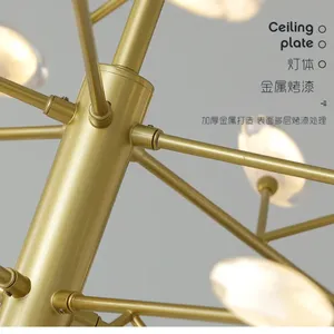 Nordic moderno ramo di lucciola lampadario a soffitto lampada a sospensione G4 luci a Led casa Baby Room camera da letto soggiorno Decor Fixtures - Product Image 4