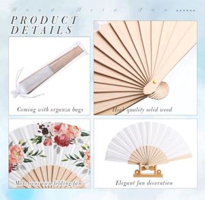 Abanico de Mano de Madera Español de Diseño Romántico Personalizado, Artesanía en Madera Portátil, Muestra Disponible - Product Image 3