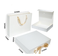 Boîte Cadeau Magnétique Personnalisée de Luxe en Carton Gris avec Doublure en Mousse, Gaufrage, Écologique, Portable, Haut de Gamme pour Vêtements et Perruques