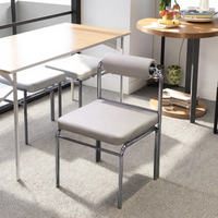 JP Lait Thé Boutique Café En Acier Inoxydable Stand Canapé Restaurant Aire De Repos Barbecue Boutique Chaises