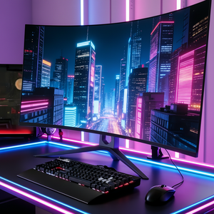 Moniteur de jeu Rebekah Wholesaler Factory de 24 à 34 pouces, 1080p 1440p 144/165/180Hz, plat/courbé, OEM/ODM, moniteur d'ordinateur - Product Image 1