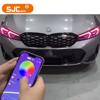 Module LED DRL SJC RGB pour Phares BMW F40 F30 F10 F22 F80 G20 G30 G08 G22 X5 X6 G20 M3 M5 Jaune Rouge Vert Bleu Ambre