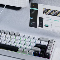 Teclado Mecánico para Juegos X68 MAX, con Cable, Retroiluminación RGB Programable, Interruptor Magnético de Efecto Hall e Interfaz USB