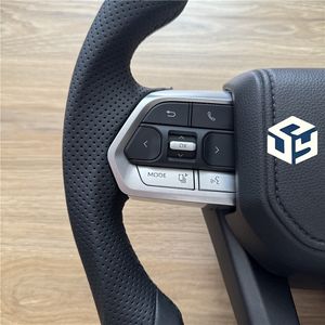 Volante Negro Brillante para Toyota Land Cruiser LC200 LC300 Prado 120 150 <span class=keywords><strong>200</strong></span> LC79 LC70 LC76 FJ70 FJ79 FJ200 - Product Image 4