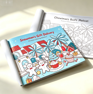Hot Selling Custom <strong>Christmas</strong> Cartoon Coloring <strong>Book</strong> for Kindergarten Kid Toddler Art Drawing <strong>Activity</strong> <strong>Book</strong> Coloring <strong>Book</strong> Printing - Product Image 5