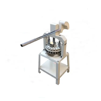 VNTKITCHEN Diviseur de Pâte Vertical Manuel pour Boulangerie, 30 Pièces/Minute, Plage de Poids 30-200g, Lames en Fonte, Coupe 1