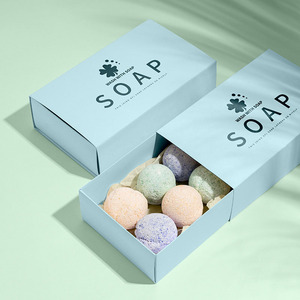 Empaquetado de productos médicos cosméticos ecológicos barra de jabón hecha a mano máscara facial caja de cartón hecha de papel cuidado de la piel cuidado de la salud - Product Image 2