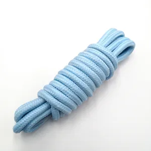 Shoe Laces Round Braided Supply Boots Use Classic Design Braided Shoelaces 5mm Round Polyester Rope Shoe Laces Round