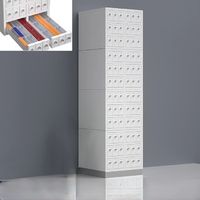 DTLSTAR Medical Diagnostic Lab Sliding Drawer Glass Microscope Slide Storage Cabinet for Histology and Pathology