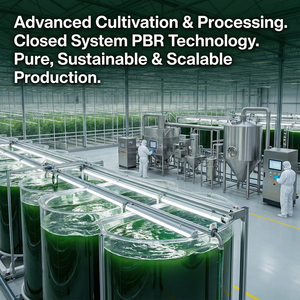 אבקת ספירולינה דקה במיוחד, אצות טהורות, פיקוציאנין צמחי, תוסף תזונה לויסות חיסוני, נוגד חמצון, מסיס במים - Product Image 6