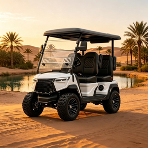 Voiturette de golf tout-terrain électrique à forte capacité de charge, avec suspension à double bras, pour utilisation hors route publique, homologuée DOT CE EEC - Product Image 1