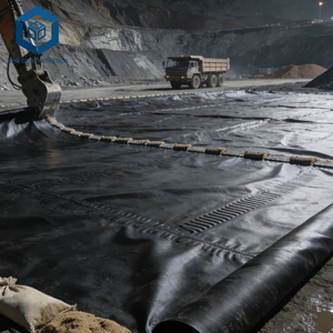 Geomembrana Premium de HDPE de 80 Mil para Proyectos de Contención de Drenajes, Alcantarillas y Embalses, Antifiltraciones - Product Image 5