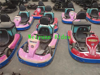 Kart électrique pour enfants à structure stable, type batterie, pour centre de jeux, idéal pour les attractions familiales et les courses en plein air