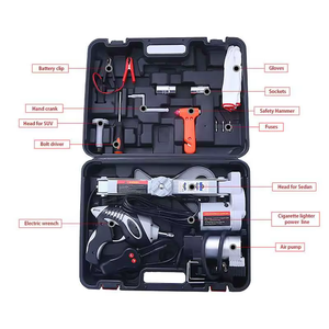 <span class=keywords><strong>Cric</strong></span> à ciseaux électrique <span class=keywords><strong>5</strong></span> <span class=keywords><strong>tonnes</strong></span> 12V Kit de levage de voiture Clé à chocs Boîte de soufflage - <span class=keywords><strong>Cric</strong></span> automatique robuste pour l'entretien des véhicules d'occasion - Product Image 3