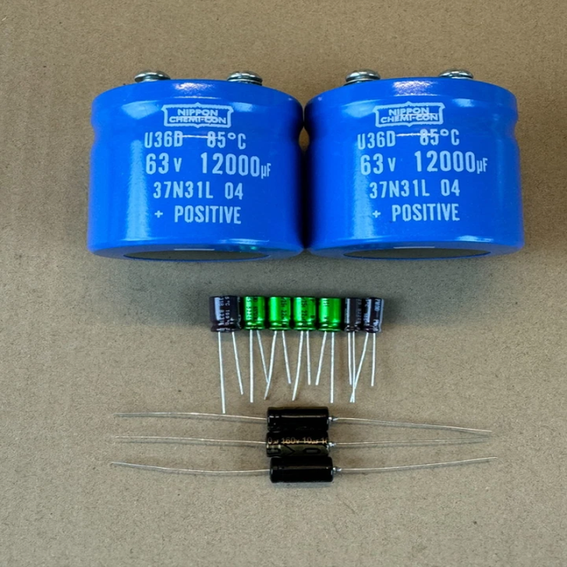 New Original Ready Stock Crown D150A Series II Complete Recap Kit High-Quality Amplifier Rebuild Set