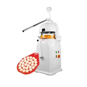 Einstellbare 20- 200 g Teigzerlegungs- und Abrundmaschine Bäckerei Brotbrötchen Pizza Teigzerlegungsmaschine Rundformer Teigballmaschine