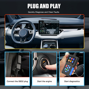 <span class=keywords><strong>OBD2</strong></span> teşhis tarayıcı 12-24V evrensel Fit 2.8 inç renkli ekran canlı veri kod okuyucu kamyon ve araba için 1 yıl garanti ile - Product Image 2