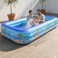 Grande piscine gonflable d'extérieur, nouveau design, pour jardin, fête aquatique estivale, grande piscine gonflable, piscine de natation de grande taille