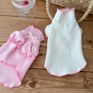 कुत्ते बिल्लियों शरद ऋतु सर्दियों के लिए रफड़े के साथ पालतू जानवरों के लिए रफल्ड कफ के साथ पालतू जानवर शरद ऋतु सर्दियों - Product Image 3