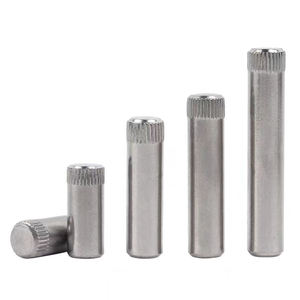 10 unids/bolsa 304 pasador moleteado de acero inoxidable pasador cilíndrico eje <span class=keywords><strong>Pin</strong></span> juguete biela bloqueo bisagra <span class=keywords><strong>Pin</strong></span> M1.5 M2 M2.5 M3 M4 M5 M6 - Product Image 3