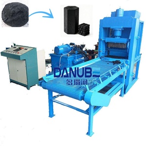 เครื่องอัดผงถ่านเปลือกปาล์มอัตโนมัติ เครื่องอัดก้อนชีวมวลไฮดรอลิกมือสอง - Product Image 1