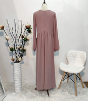 Robe longue kimono modeste pour femmes, brodée, style arabe, abaya musulmane de Dubaï, vêtements islamiques tendance