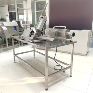 Machine à emballer les rouleaux de poulet, de mouton et de bœuf, diamètre commercial 120 mm, en acier inoxydable, couleur noire - Product Image 3